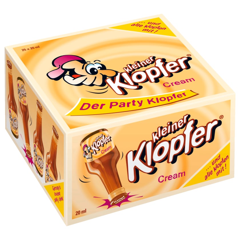 Kleiner Klopfer Cream 25x20ml